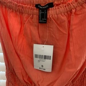 Peach Forever 21 Romper